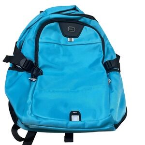 Insavant Blue Oxford Cloth‎ Adjustable Strap Backpack Travel School Work Bag NWT